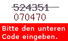 Sicherheitscode