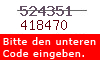 Sicherheitscode