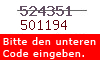 Sicherheitscode