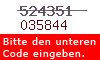 Sicherheitscode