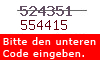 Sicherheitscode