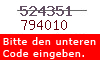 Sicherheitscode
