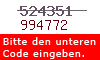 Sicherheitscode