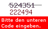 Sicherheitscode